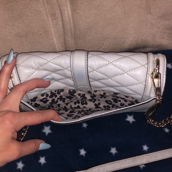 Rebecca Minkoff Love Crossbody white handbag purse - Picture 4 of 9